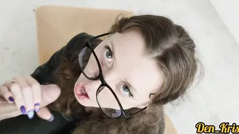 Adorable cunt with mouth into a Leather Jacket Craves and Getting a Lot of