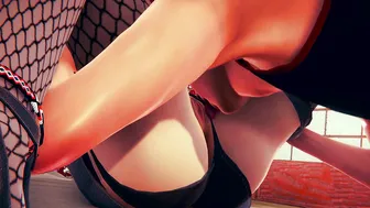 Hinata GOTTEN a GIGANTIC DICK INSIDE THE BOOTY | 3D ANIMATED