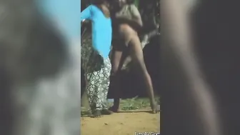 Lover outside fucking and oral sex rough