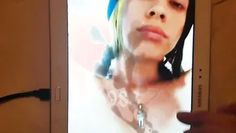 Billie Eilish Big Naked Tits Got A Huge Cummed (Cum