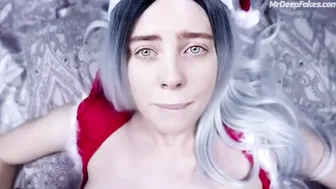 Billie Eilish getting nailed on Christmas