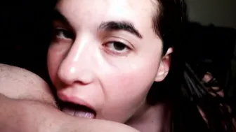 Thick White porn video – Thick Gf Loves Rim Job Butt