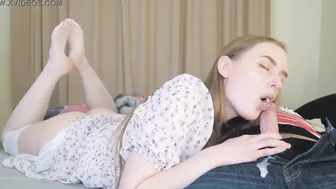 Daughters Deeply Multiple Jizzed from Daddy - Cum inside Mouth