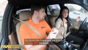 Fake Driving School Zuzu Sweet Gets a Facial For Her