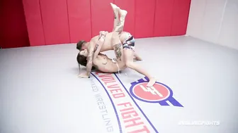 Vanessa Vega Rough Sex Fight vs Jason Michaels Gets Fed Dick and Banged Making her