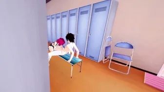 SEX INSIDE THE LOCKER ROOM WITH KALLEN KOZUKI - CODE GEASS PORN