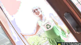 BestGonzo - Hispanic Cheerleader Jynx Maze Is Hungry For Dick