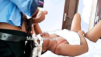 Best Blow Job Ever. House Ex-Wife Giving a Sloppy Bj to Hubby