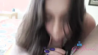Amateur hookup bj and amazingly hot turf job (pov MOVIE) April Valentino