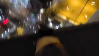 Babe Brown Black Ass Bouncing on Cock Balcony Watch Las Vegas