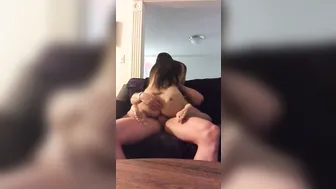 Bunny Fiance Sits on Hubby’s Penis Pt1
