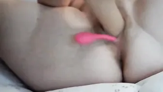 fat trashy american fists her unshaved vagina