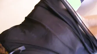 stretched legs