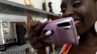 Zaawaadis First point of view Casting With Huge Creampie Into Her Mouth