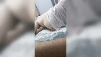 Step Milf Butt Slapped and Pounded by Turned On Step Son into Bed