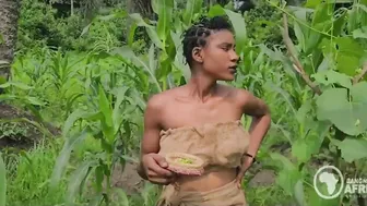 Bangnolly Africa - Perfect Black Maidens and princess get quick head