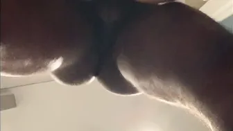 Anal Pounded with Gigantic Booty Interracial Lovers