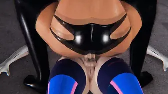 Overwatch Futa - Pharah getting creampied by DVA - 3D Porn
