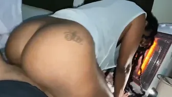 Gigantic ass learning how to twerk and tease Bae sex tape