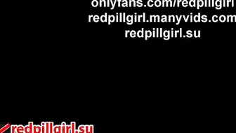 Goddess gigantic natural boobs blonde masturbates inside a shower