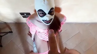 Compilation of point of view deep throat and mouth fucking with lot of drooling