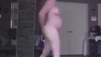 Giving Live Performance as older Guys View and Jerk off