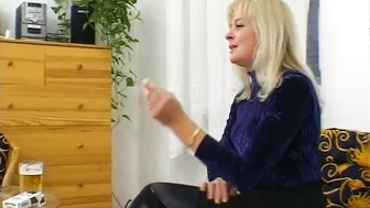 German Cougar shows Pounded Skillz to MilfHunter