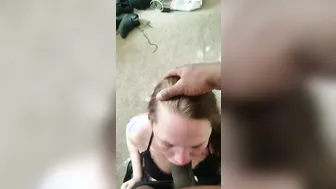 Cheating wifey blows big bbc