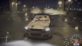 Skyline R34 Animated