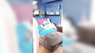 Filthy Maid Fellatio and Hot dance strip tease