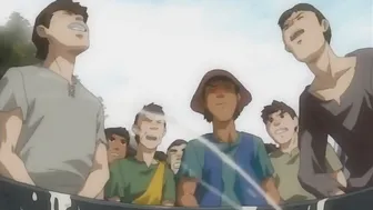 Animated Gang Bang Cumflation 18 yo+18 year old