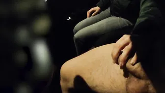 Cock flash I pull out my dick into front of