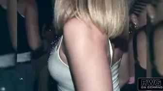 Slutty College Girls inside a Leaking Twat Contest – Spring