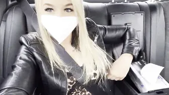 Caught into a outside Taxi