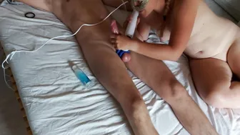 She Edges me with her Magic Wand and Gave me a Wrecked