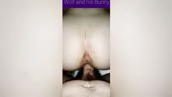 Little Bunny taking my Huge Bad Penis