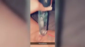 Creamy Sex Toy Fucking on my Snap Chat Rough