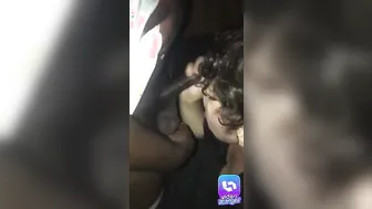 Gloryhole Ex-Wife sucking off big black dick