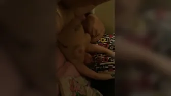 My friends. Fucking as I wank