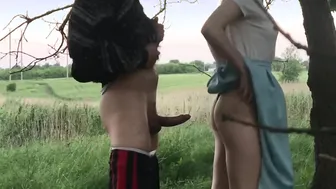 Real Sex inside the Forest
