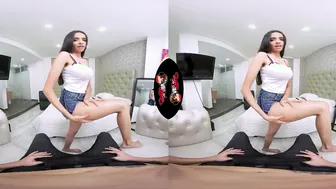 VRLatina - Pretty Huge Tit Latin Teenie Celeb 1st Porn VR