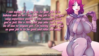 Broken inside by the Guild Leader (Soft Fem Dom)