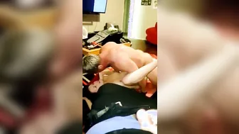 Bombshell gf With Crazy Sexy Face Cuckold Fucking With Bull