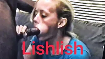 Lishlish deepthroats Big Black Dick