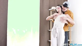 Crazy Flix - Fucking Hot nerdy dark haired Kris the Foxx