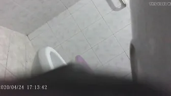Spy Wc porn video – Toilet spy