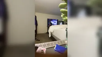 sexy teens with tight body undresses into bedroom two