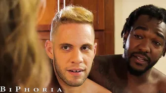 Interracial Threesome porn video – Wolf Hudson Shares His Bf With Mature College Mistress