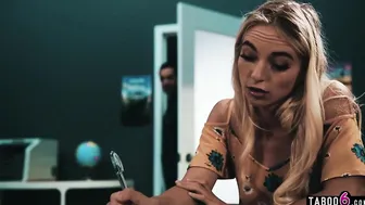 Creepy janitor fucks slim college 19 yo Lana Sharapova