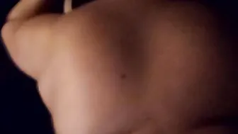 Bbw dark haired takes it from behind.